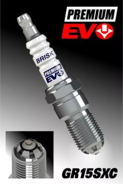 BRISK Bougie Essence 1903 pour Mazda MX-5 III Ford Focus 16 MM