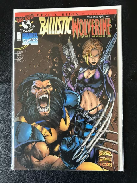 Ballistic / Wolverine #1 (1997 Top Cow/Marvel) Devil's Reign Versus Mephisto NM-
