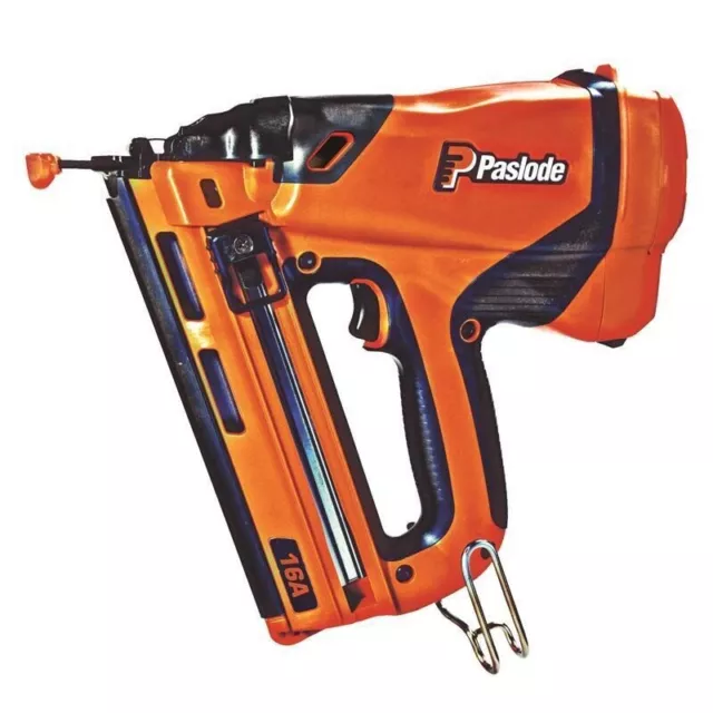 New Paslode Cordless Li-Ion Gas Angled Finish Nailer Bare Tool 916200