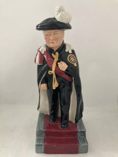 Bairstow Manor Limited Editions Winston Churchill Knight Of The Garter Figure