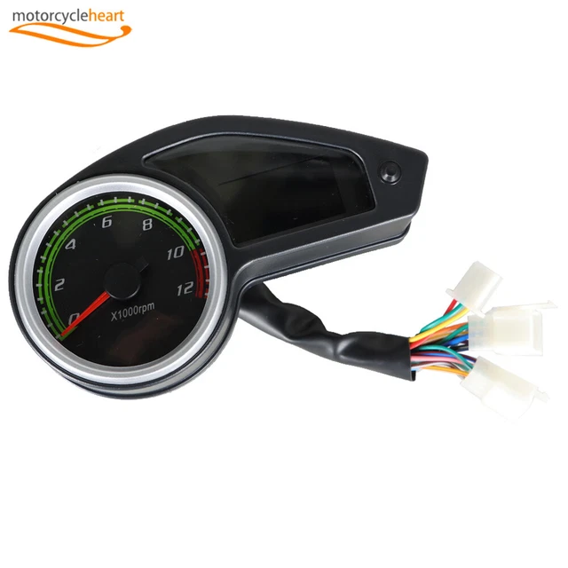 Motorcycle Universal Digital Speedometer Gauge Backlight For RPS Hawk 250 NEW