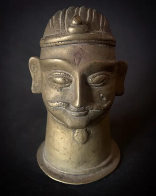 Indien Antique Indian Hindu Bronze Asia Buddha  Nepal Krishna Shiva Ganesha E102