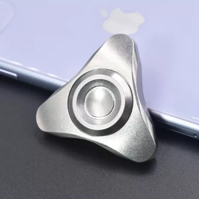 EDC Hand Spinner Adult Fidget Toys Stainless Steel Triangle Fidget Spinner