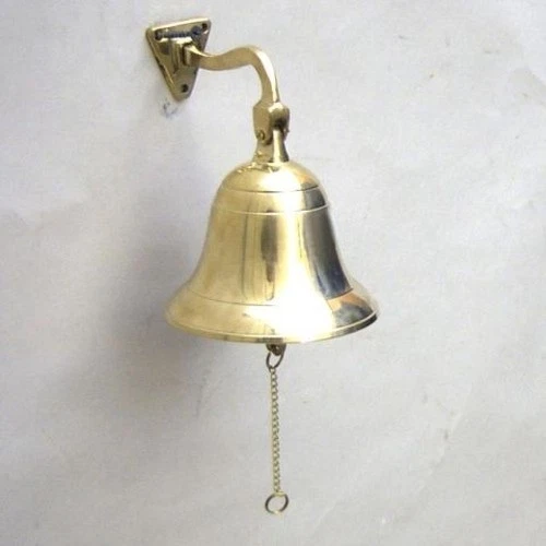 4" Latón Navío Timbre ~ Latón Timbre ~ Náutico Timbre ~Pirata~ Timbre