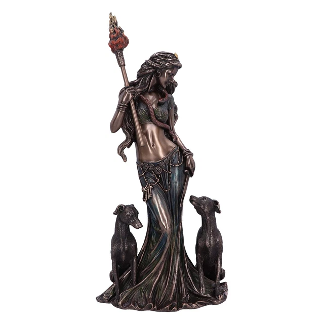 Mythological Examples NEMESIS NOW BRONZE Mythological Hecate Moon Goddess Figurine 34cm EUR ...