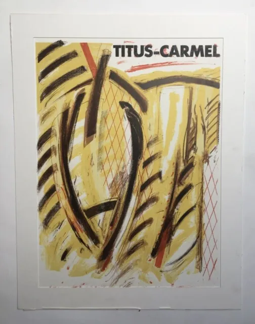 Litografia, Titus-Carmel, XX
