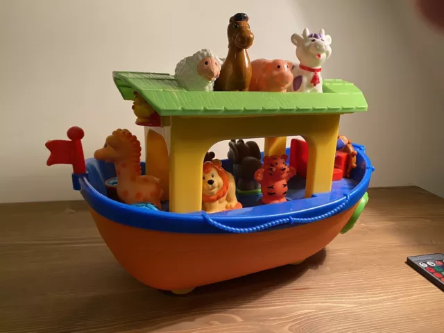 Big Steps Play Noah’s Activity Ark -Boat-Interactive Animals-Baby Fun Toy