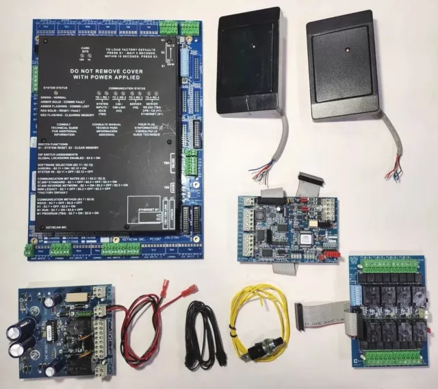 KEYSCAN CA250B 2DOOR Access Control Panel PC1097 with 2 HID Readers 525.99 PicClick CA