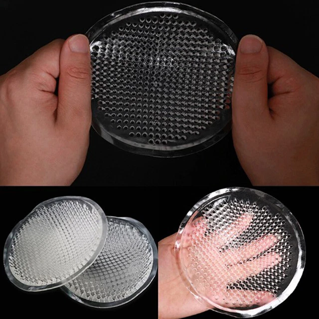 1 paio di imbottiture toraciche push-up rotonde in silicone per inserti reggiseno bikini reggiseno decorativo ZF