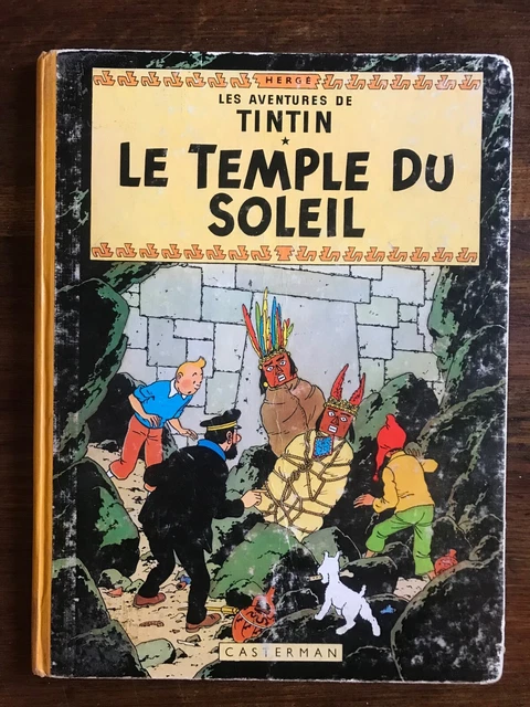 Jeu PC Big Box Tintin Le Temple Du Soleil (1999) - Version Française - Retrogaming - Très Bon état