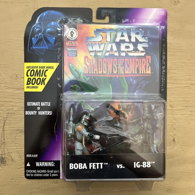 Kenner Star Wars Shadows of the Empire Boba Fett Vs. Ig 88 Action Figure