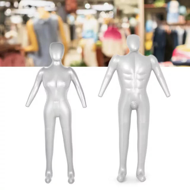 Full-Body Inflatable Mannequin Male Dummy Torso Tailor Clothes Model-sale Stand