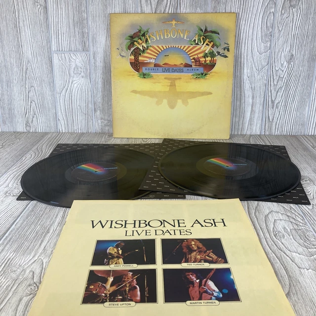 WISHBONE ASH LIVE Dates Double Album LP 1973 MCA2-8006 Vintage £18.26 ...