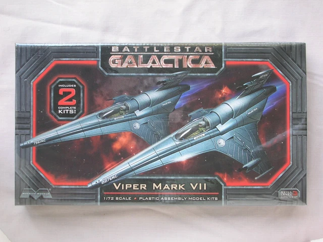 1/32 Moebius Battlestar Galactica Viper MK-II Review | Model Kits Review