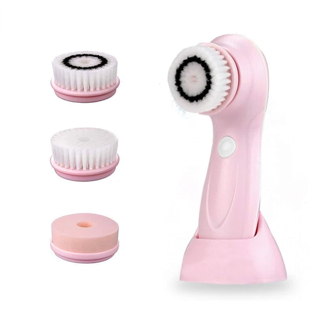 Cepillo eléctrico de limpieza facial para exfoliar la piel y limpiar la cara profunda spa