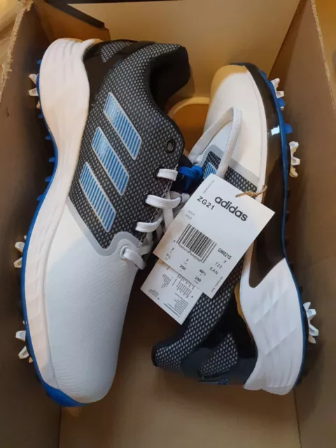 Adidas zg21 WHITE motion golf shoes UK7 MEDIUM GW0215 RRP 150