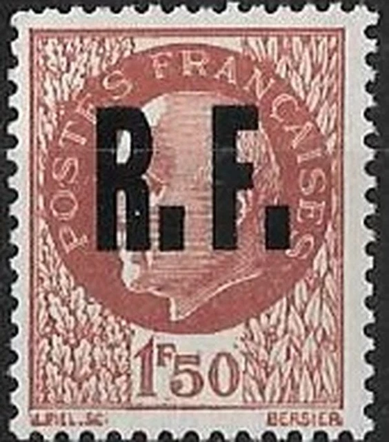 LIBERATION ...RR..Var...CALAIS 1f50** brun..Sge RF..Dle Sge..Signé.P MAYER.
