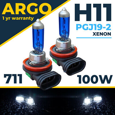 Argo Pour Ford Transit Mk7 Xénon Blanc Phare Ampoules 2007-12 100w Halogène Lampe Hid 