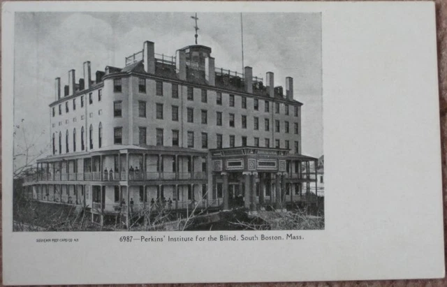 South Boston, MA 1905 Postcard: Perkins Blind Institute - Massachusetts Mass