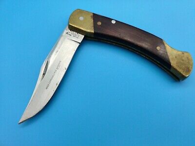 Schrade + USA Uncle Henry LB7 Folding / Hunting Knife AX2468 Made For Hoffritz !