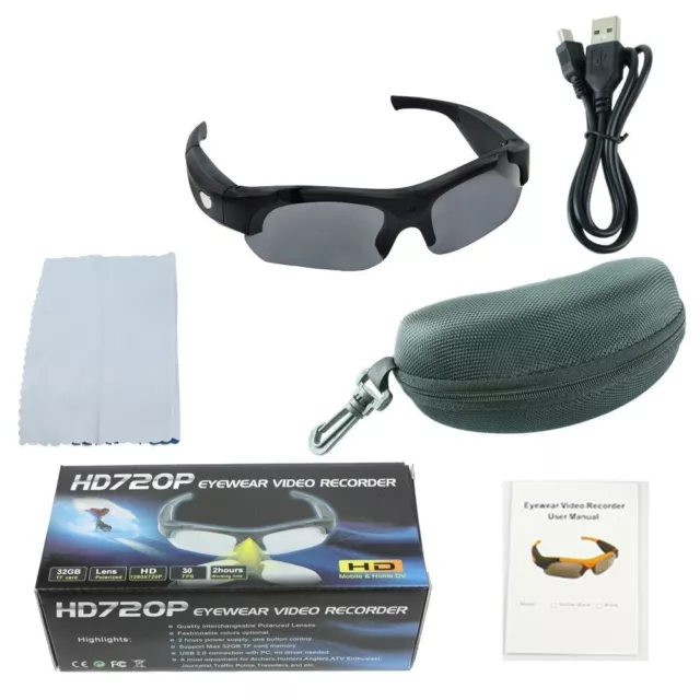 Camera Glasses HD 1080P Bluetooth Glasses with Camera Sunglasses Smart Video