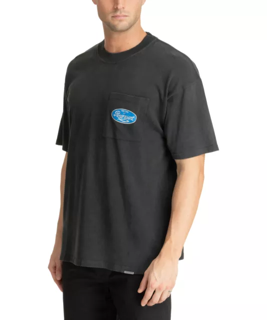 Represent t-shirt men classic parts MLM402-444 Aged Black round collar
