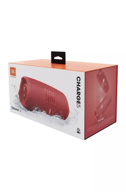 JBL Charge 5 Rouge Haut-parleur Bluetooth Portable Original Idée Cadeau Neuf