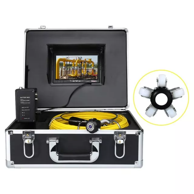 Eyoyo 100ft Drain Sewer Camera 7inch  Industrial Endoscope Video Plumbing System