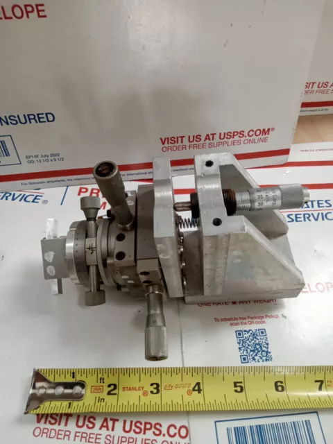 NRC Newport Research Corporation Unknown Part ? Multi Axis clamp dev.  Used , S2