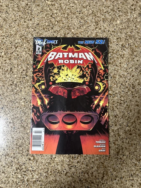 BATMAN & ROBIN #2 (New 52 DC Comics) 1st Print Direct Sales NM/ M Bagged Boarded