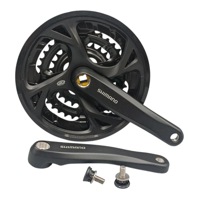 Shimano Pédalier altus 22/36 dents 170mm fc-m315 noir,sans carter, 7-8