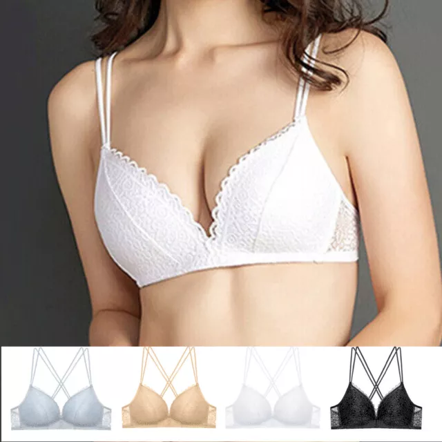 WIRELESS SEAMLESS BRASSIERE Womens Bras Soft Padded Push Up Bra Sexy  Lingerie bh $10.59 - PicClick