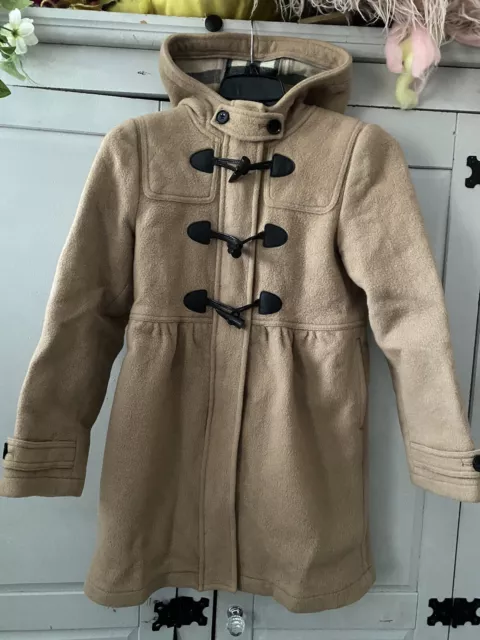 Burberry cappotto di lana per ragazze età 12