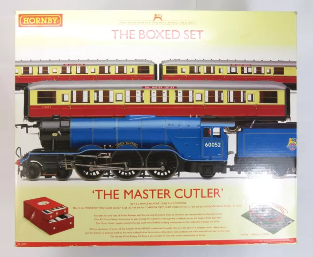 OO Hornby R1074 The Master Cutler Premier Boxed Train Set HM2000 Controller