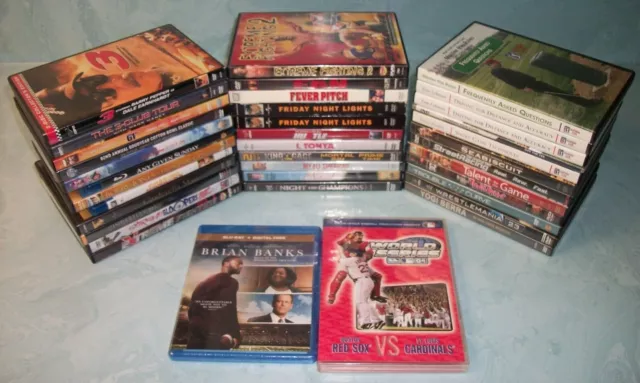 Sports Films/Movies DVDs/Blu-rays $2.95 - $7.95 You Pick Buy More Save Up To 25%