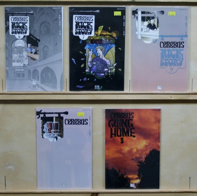Cerebus(AARDVARK-VANAHEIM-1977) #225-226,228,231,236- Rick's Story