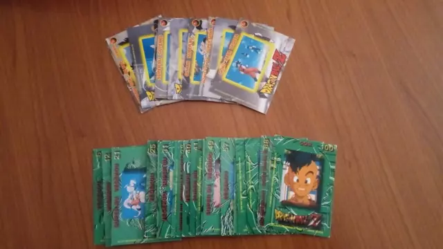 EVADO MANCOLISTE CARD DRAGON BALL Z SERIE VERDE, ROSSA € 1,00 cad. 3