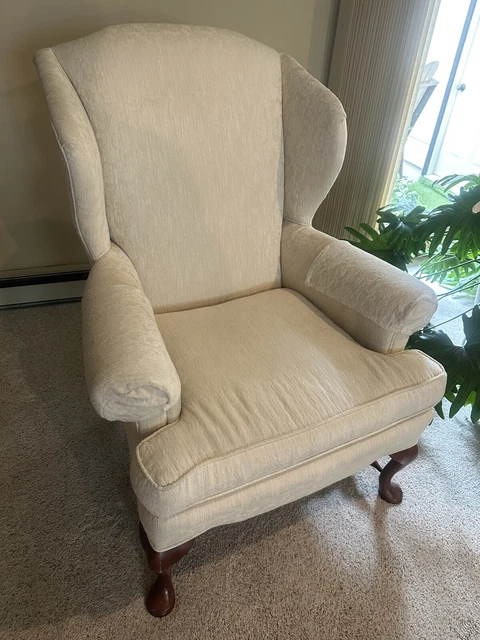 High Back, Wingback Chair, Pre-own Used Good Condition, Smoke Free Home