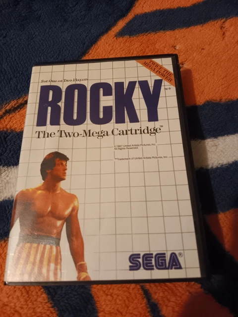 Rocky – Jeu Sega Master System COMPLET En Boîte, Version PAL – Bon état