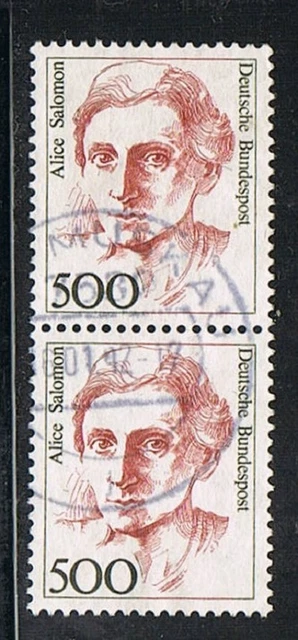 Bund 1397 Frauen 500,  Ausgabe 1,  DM Währung, senkrechtes Paar