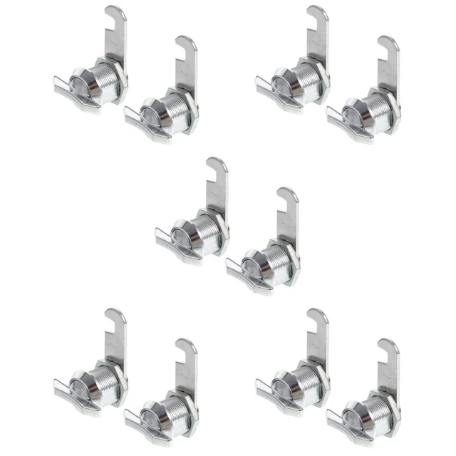 10 Pcs Secure Drawer Lock Cam Lock Rv Storage Locks Checkout Counter
