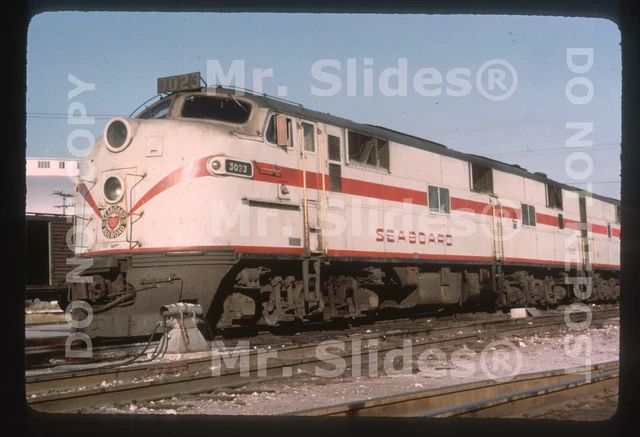 Duplicate Slide SAL Seaboard Air Line E7A 3023 Miami FL 1966