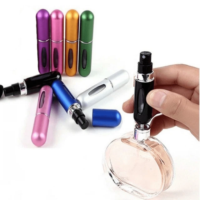 1 Porta profumo da viaggio, ricaricabile, (5ml) dispenser. Lo ricevi in 2 gg