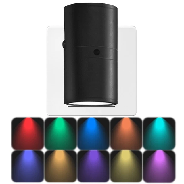 SHINE UP AND Down Night Light 16W 3000K Wall Socket Lamp EU Plug-In ...