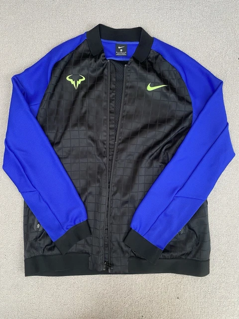 激レア Nike Rafael Nadal ジャケット 黒/青 激レア Nike Rafael Nadal ジャケット 黒/青 Yahoo!オークション