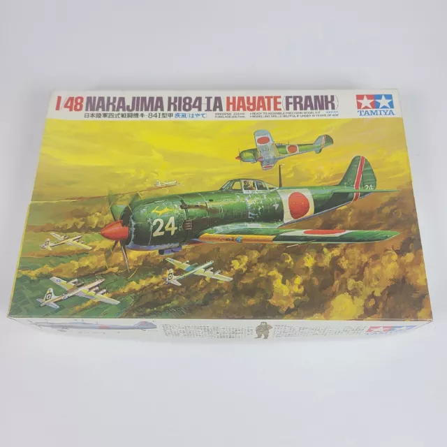 1/48 Tamiya Nakajima Ki-84-IA Hayate(Frank) kit#61013 NOS NIOB Parts Sealed Comp