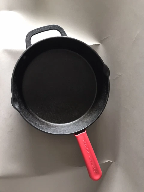 Emeril Lagasse 12" Heavy Duty Cast Iron Skillet Pan with Rubber Sleeve