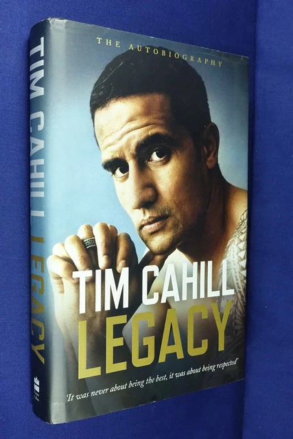 LEGACY Tim Cahill THE AUTOBIOGRAPHY Australian Soccer Football Hardcover Book