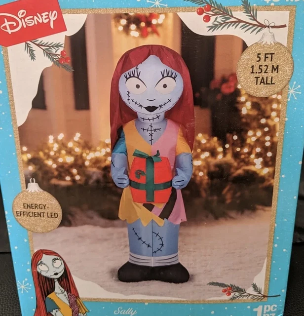 SALLY NIGHTMARE BEFORE Christmas Airblown Inflatable Disney 5ft LED