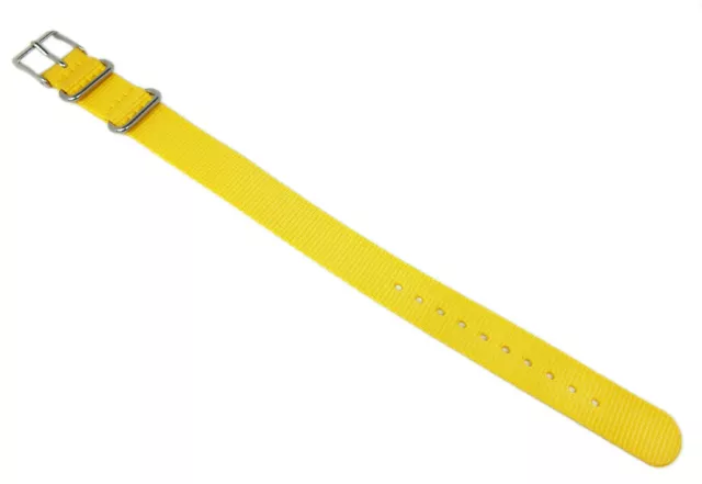 Timex Cinturino Orologio Outdoorband Tessile Giallo 16mm T2P369 T2P368